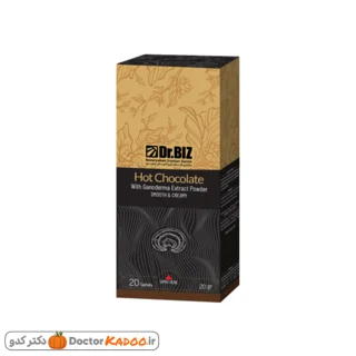 قهوه گانودرما هات‌چاکلت دکتر بیز